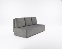 Диван прямой Каир. Цвет Серый / велюр.