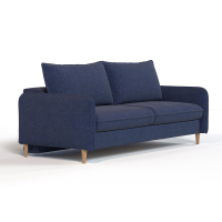 Диван прямой Мальта. Цвет Синий / трикотаж.