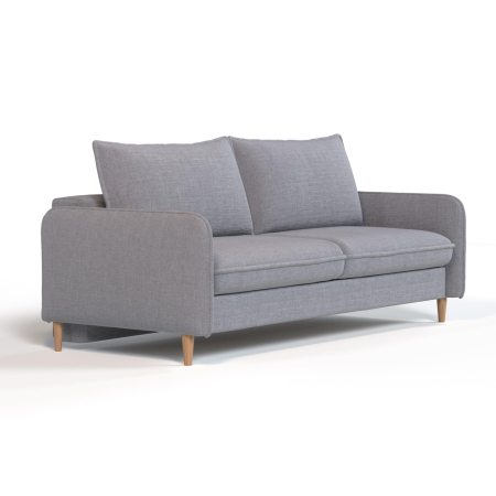 Диван прямой Мальта. Цвет Серый / трикотаж.