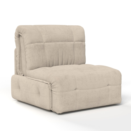 Электрический диван DOLLY. Цвет Бежевый / велюр.