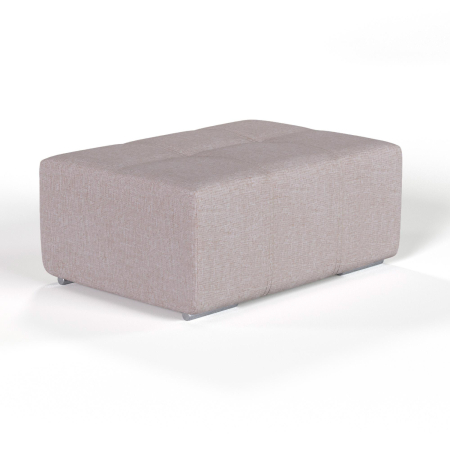 Пуф Amigo. Цвет Бежевый меланж / рогожка.