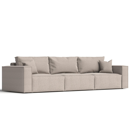 Диван прямой Hygge XL. Цвет Бежевый / рогожка.