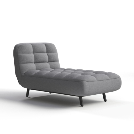 Кушетка кровать Bricks. Цвет Серый / трикотаж.