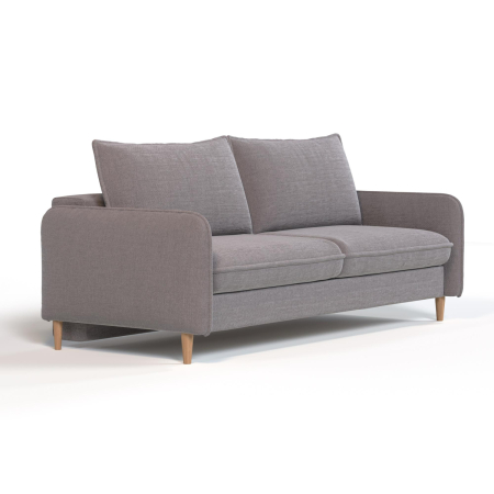 Диван прямой Мальта. Цвет Кофе / трикотаж.