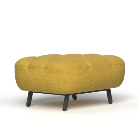 Пуф Bricks. Цвет Желтый / трикотаж.