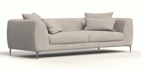 Диван прямой Elegant. Цвет Серый / шенил.