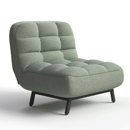 Кресло кровать Bricks. Цвет Мятный / трикотаж.