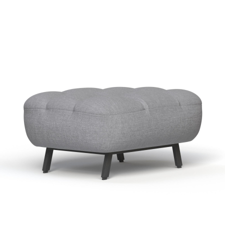 Пуф Bricks. Цвет Серый / трикотаж.