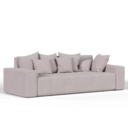 Диван прямой Amigo. Цвет Бежевый меланж / рогожка.