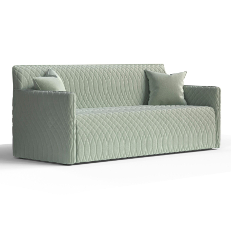 Диван прямой Easy. Цвет Мятный / велюр.