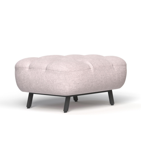 Пуф Bricks. Цвет Розовый / трикотаж.