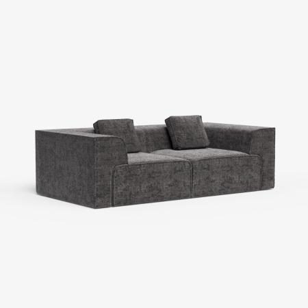 Диван прямой "Nirvana - 1". Цвет Коричневый / шенил.