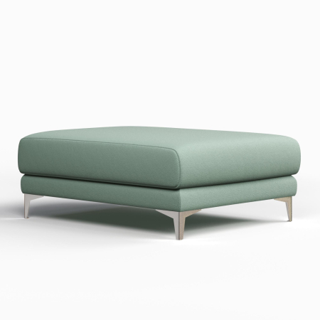 Пуф Elegant 80*90 см. Цвет Мятный / велюр.