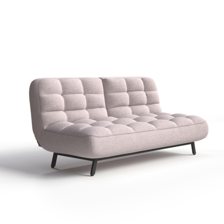 Диван прямой Bricks. Цвет Розовый / трикотаж.